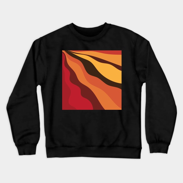 Sand Dunes at Sunset Crewneck Sweatshirt by FrancesPoff